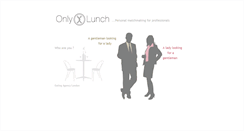 Desktop Screenshot of onlylunch.co.uk